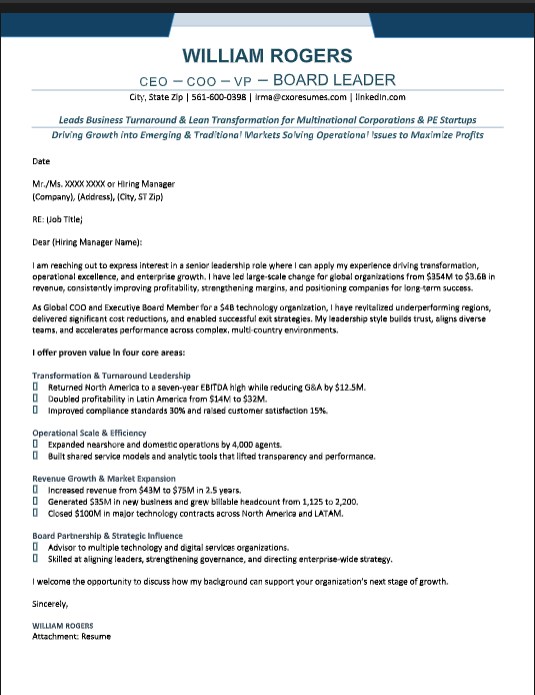 CEO – COO – VP – BOARD LEADER - Image 4