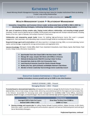 Wealth Management Leader